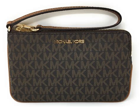 michael kors straw wristlet|michael kors outlet online wallets.